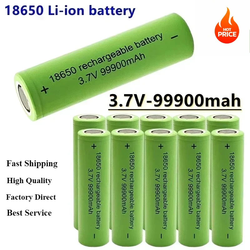 Batería litio 18650 recargable