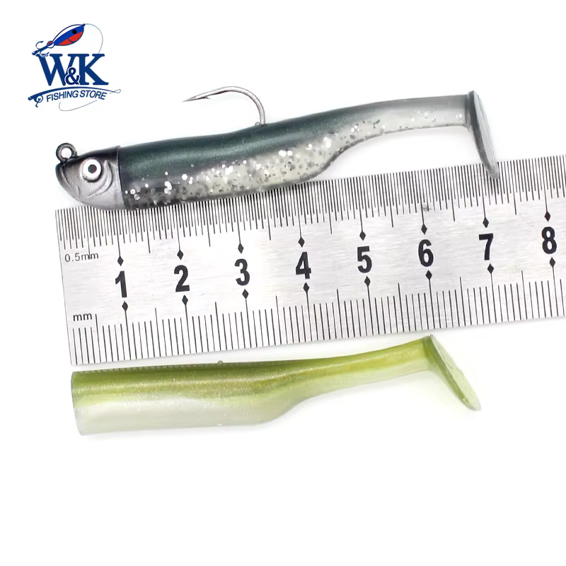 Jig Head Rock – Señuelo vinilo 6cm 5g para lubina, perca y lucio - imagen 3