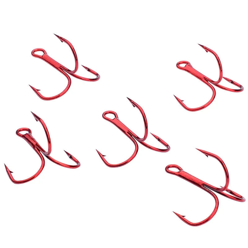 Anzuelos Treble Redondos Doblados para Spoon – Cuchara - imagen 4