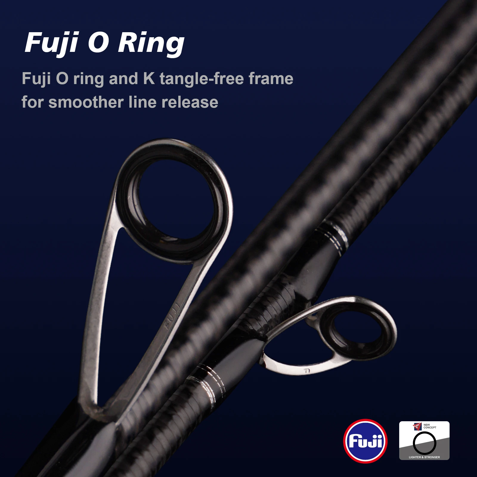 Caña spinning PURELURE Titanium-T XUL BFS – Guías FUJI, acción MF - imagen 4