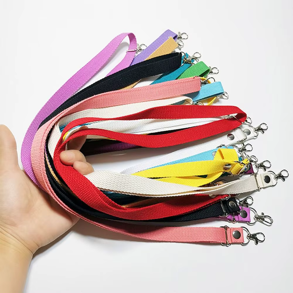 Correa de lona ajustable para bolso de bandolera