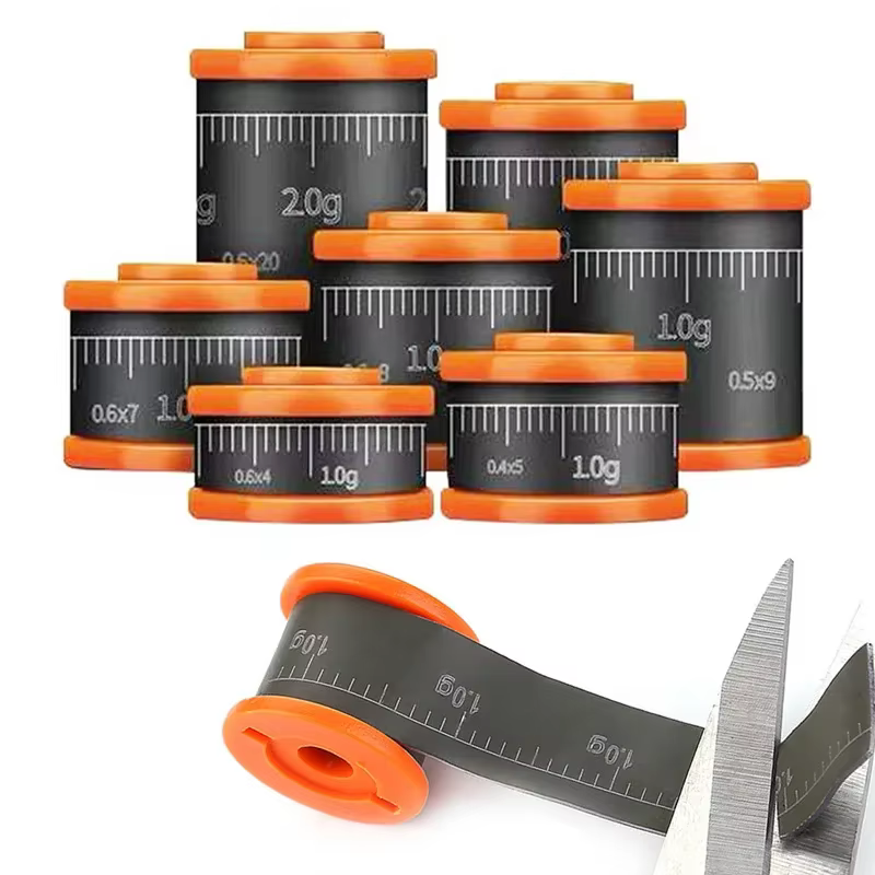 Plomo suave para pesca con clip: hoja y rollo, accesorios multiuso - imagen 5