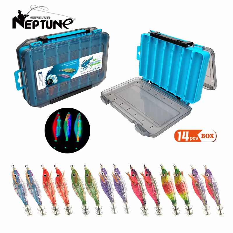 Webfoot Jig Egi Sepia - Señuelo luminoso para calamar y pulpo - imagen 2