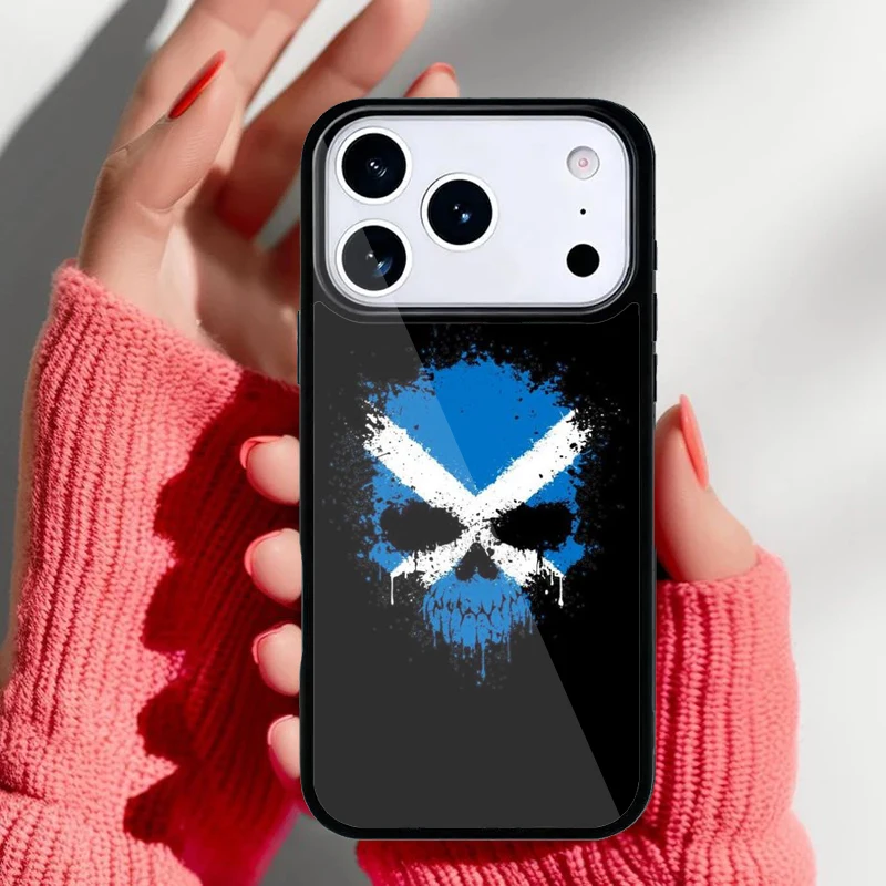 Funda escocesa para iPhone — detalles de ajuste