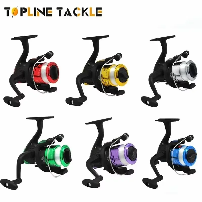Carrete de pesca giratorio Topline Tackle Serie COSTA vista frontal