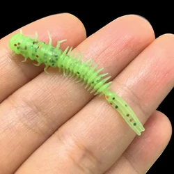 Señuelo blando flotante Mini Texas rig para lucio y lubina