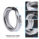Anillas de acero inoxidable para señuelos CrankHard - Conectores - imagen 4