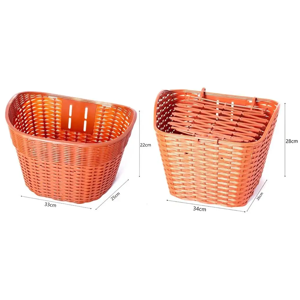 Cesta delantera impermeable instalada