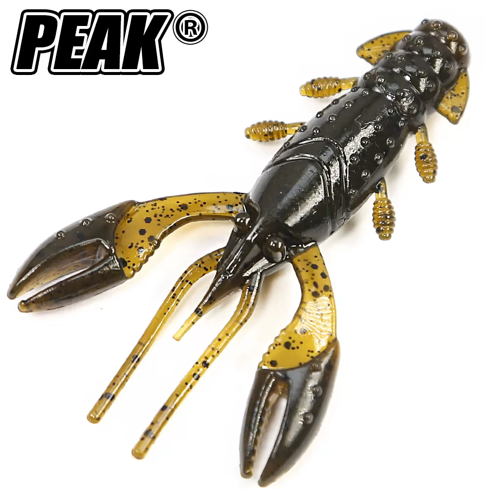 PEAK Señuelo suave flotante - Camarones y langostas, 40 mm y 60 mm