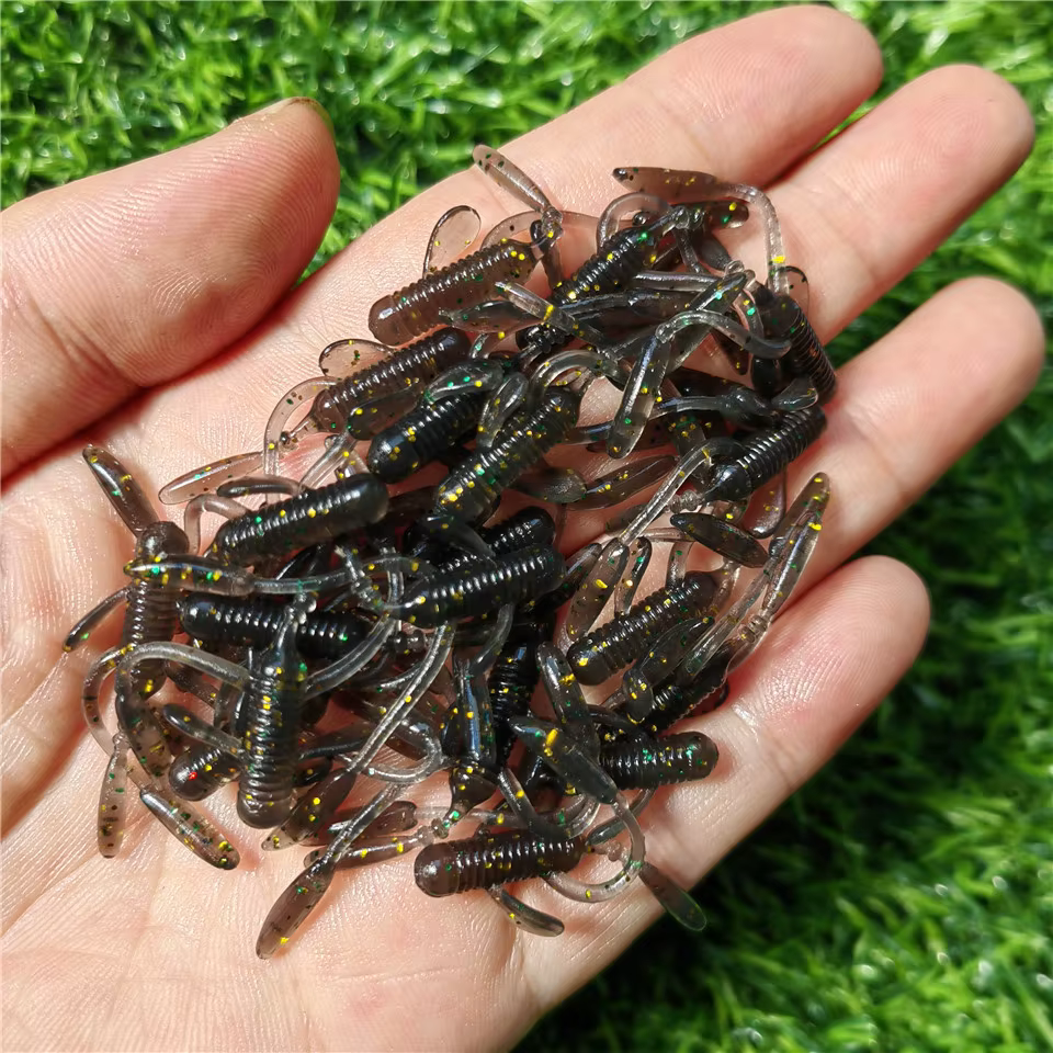 Vinilos Swimbait flotantes para lucio – Señuelo de silicona - imagen 2