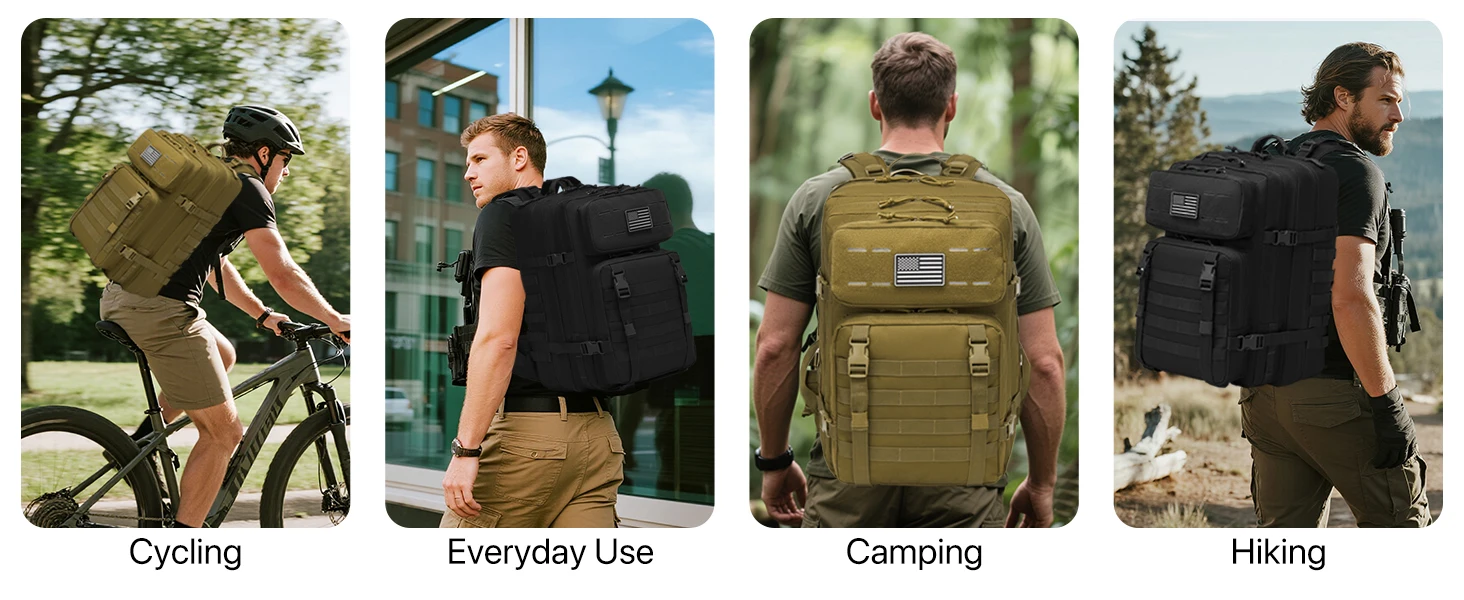 Mochila de senderismo para equipo de campamento