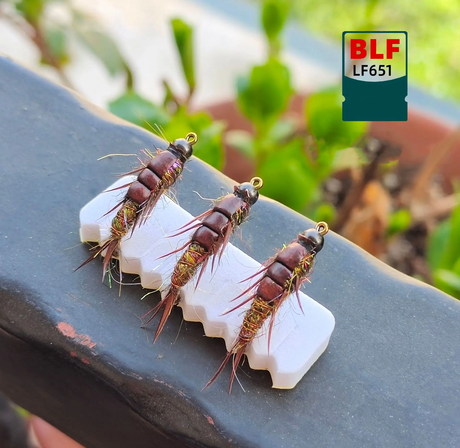 Cebo artificial Stonefly para pesca con gancho de pelo - imagen 3