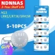 Pilas de botón alcalinas 1,5 V AG3 LR41 para relojes - imagen 4