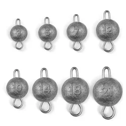 Plomos Cheburashka redondos Jig Crank – para señuelos de vinilo