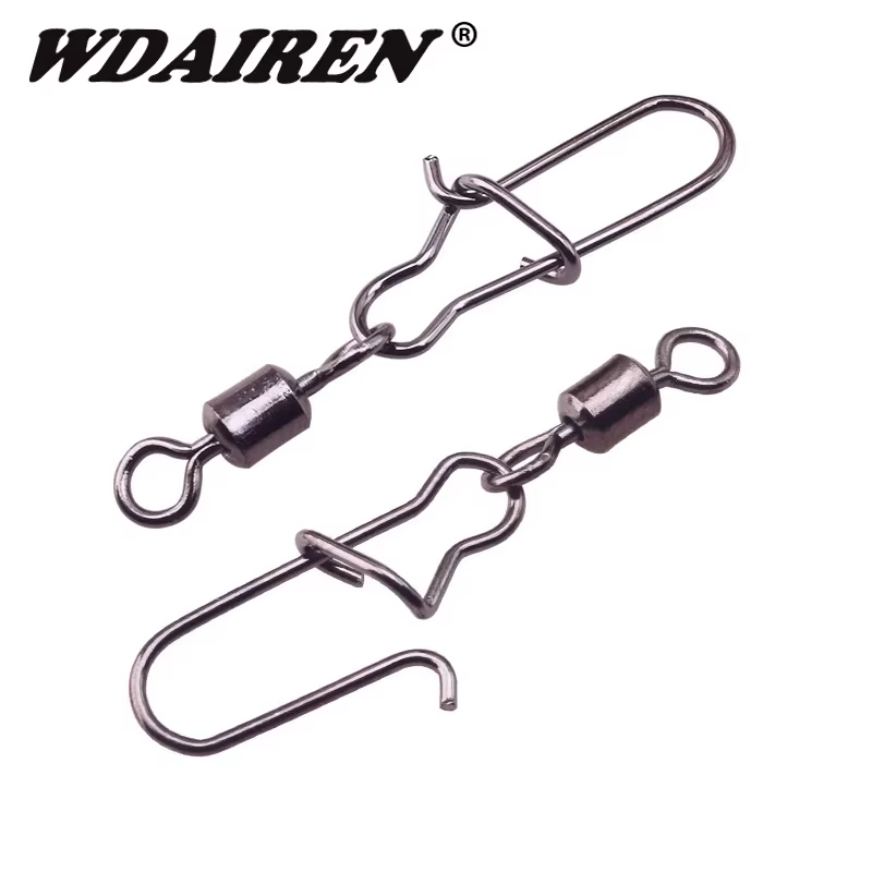 Conectores Giratorios de Acero Inoxidable para Aparejos de Pesca - imagen 4