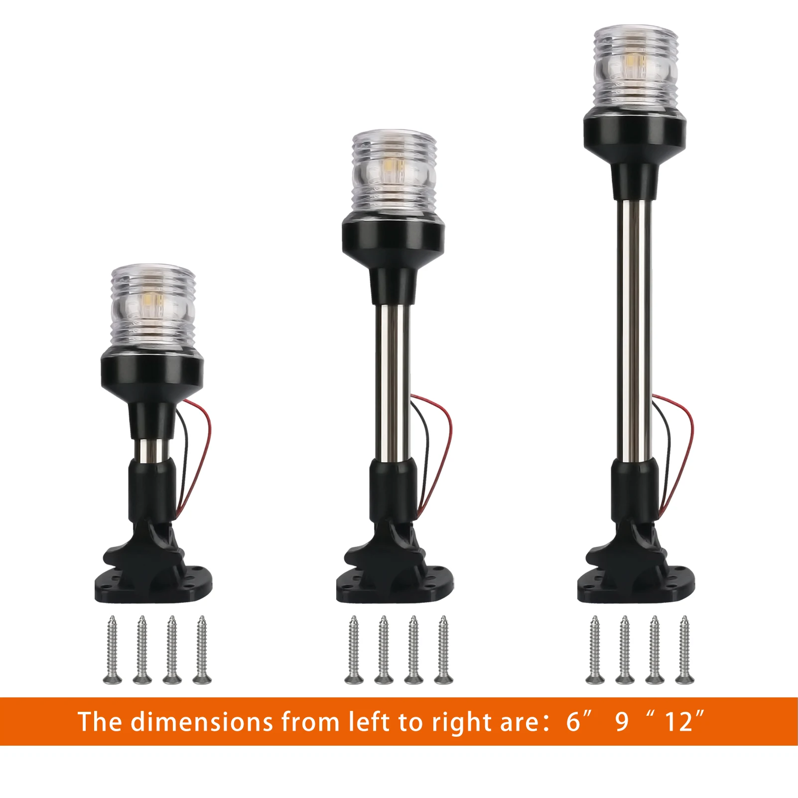 Luz LED plegable de anclaje – Ideal para pesca desde barco