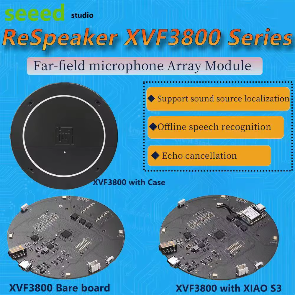 Seeed Studio ReSpeaker: Matriz de micrófonos con IA anti-ruido - imagen 2