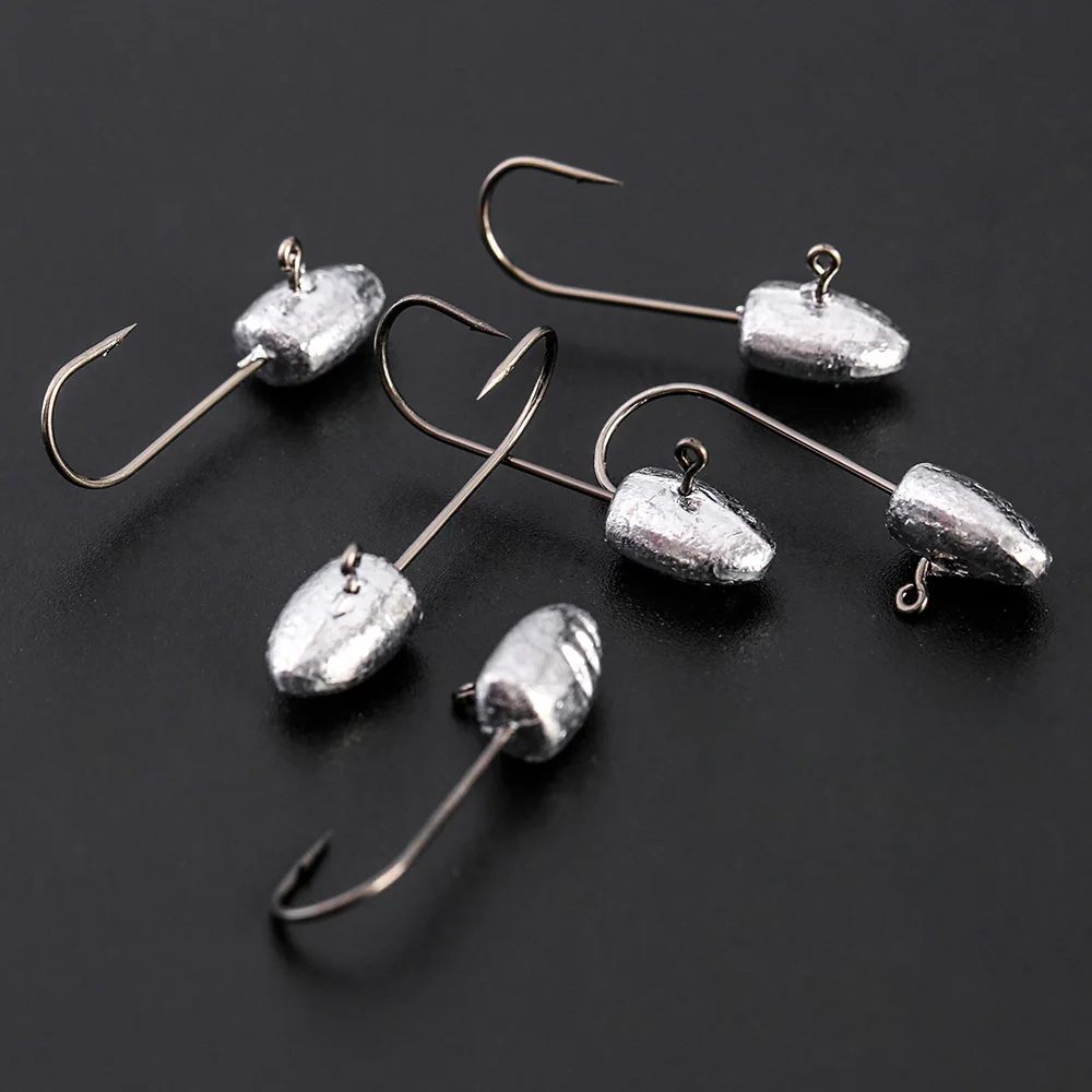 JohnCOO Wom Anzuelos Jig Head - Cabeza expuesta para vinilo - imagen 5