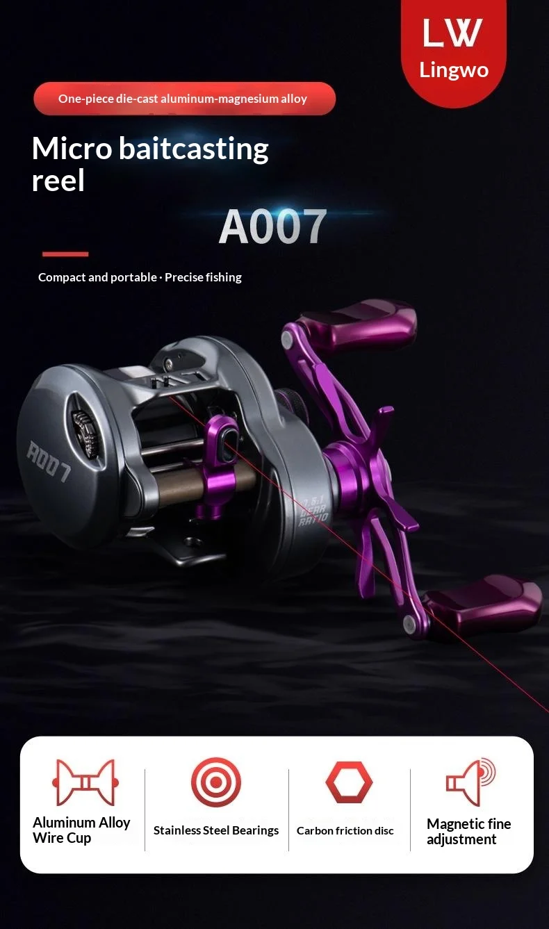 Carrete LW A007 en detalle