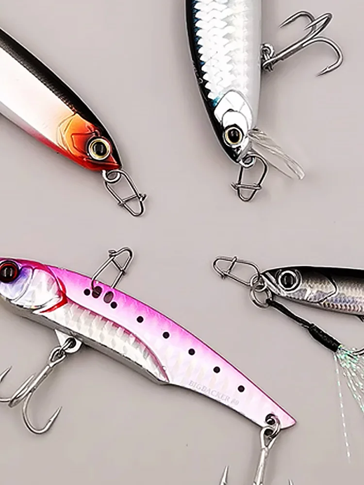 Conector a presión para aparejos de pesca