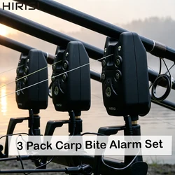 Detector de Picadas Carpa Hirisi con Flash LED y Volumen Ajustable