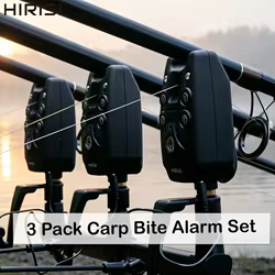 Detector de Picadas Carpa Hirisi con Flash LED y Volumen Ajustable