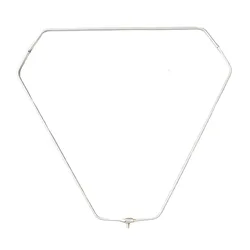 Red de aterrizaje triangular pliable con aro sólido