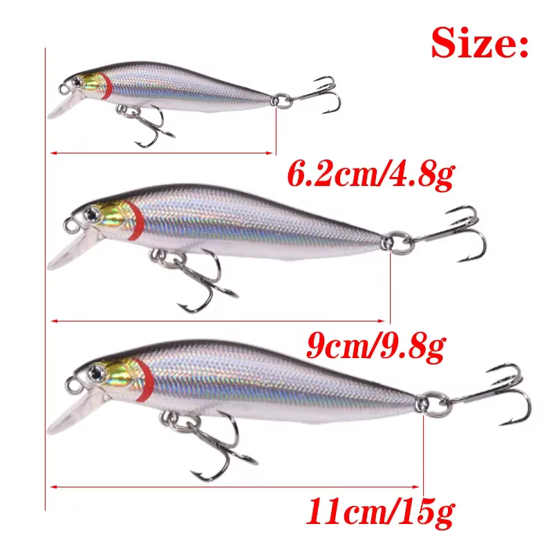Minnow wobbler con hundimiento lento – Sistema magnético - imagen 4