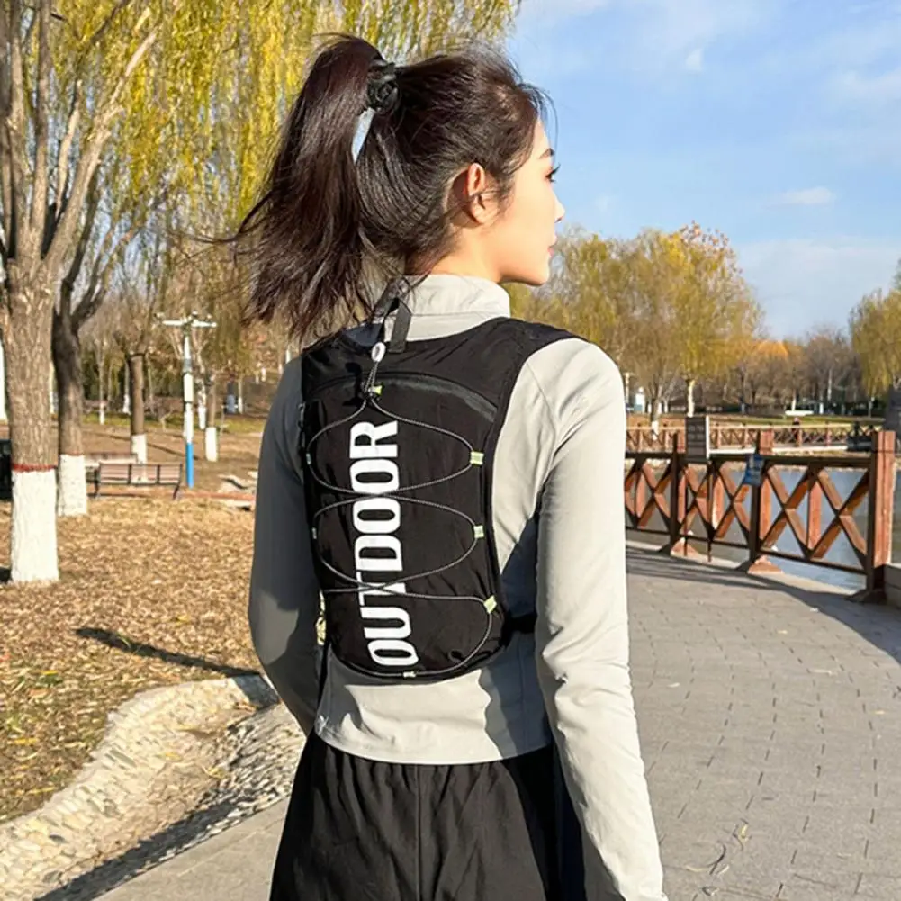 Mochila de Hidratación reflectante con multibolsillos para senderismo - imagen 5