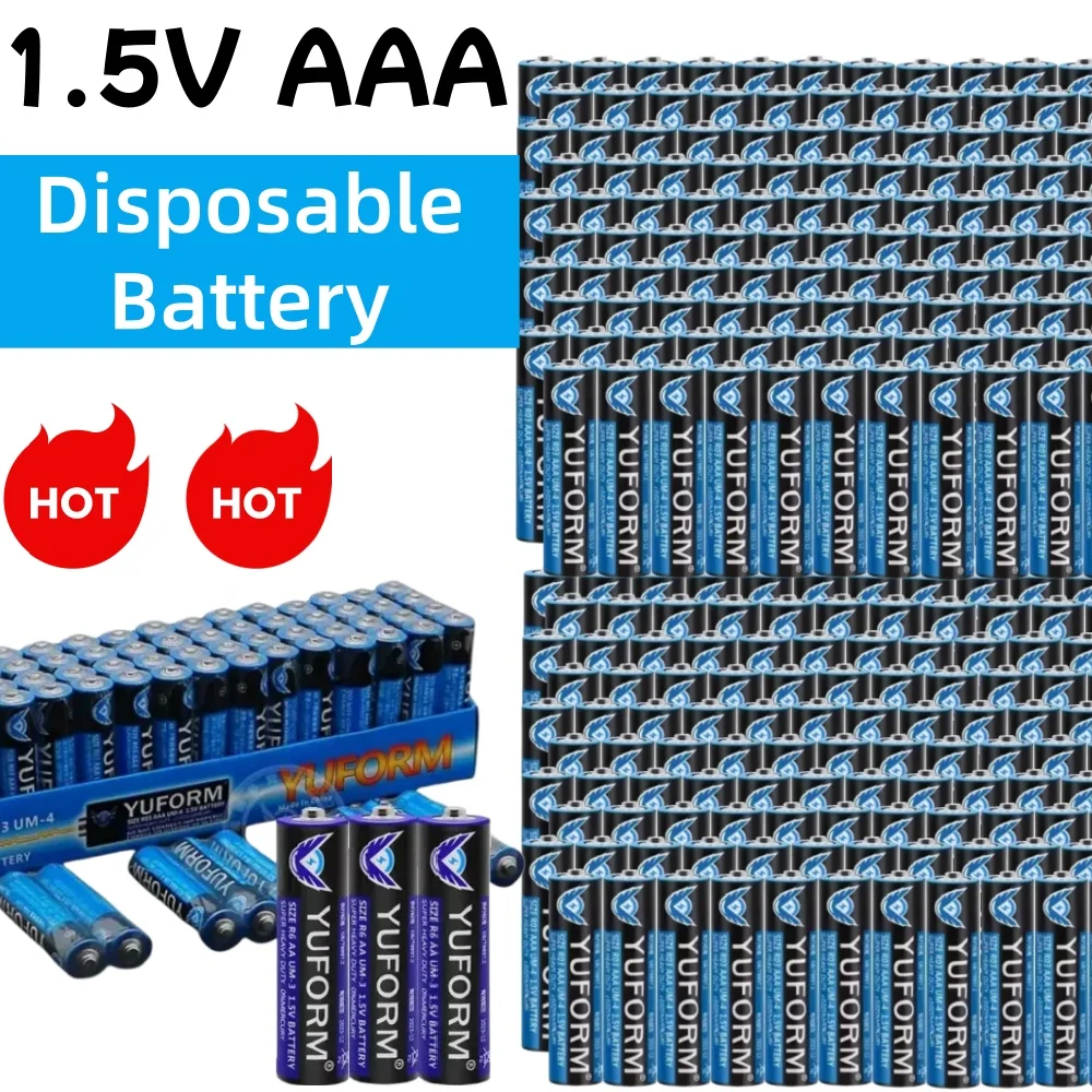 Pila seca AAA desechable para luz LED y dispositivos
