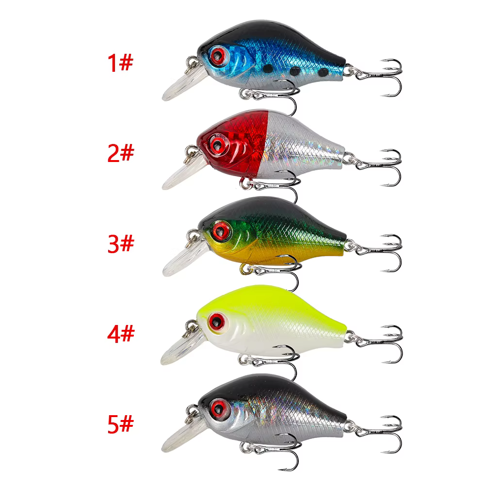 Crankbait flotante para lubina y lucio – Plástico duro - imagen 4