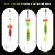 Goture kit aparejos flotantes EVA con sonajero – DIY con anzuelos - imagen 2