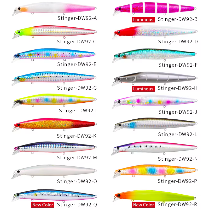Señuelo Minnow Hundible Tsurinoya 140mm DW92 para Lubina y Lucio - imagen 4