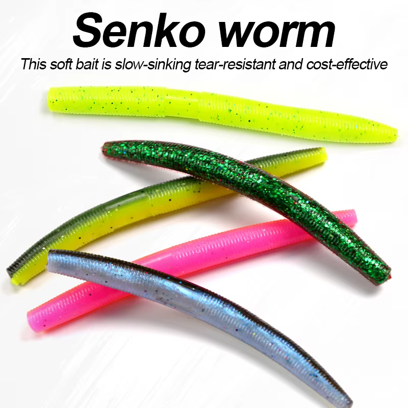 Senko vinilo con aroma salado – Elasticidad superior y colores vivos - imagen 4
