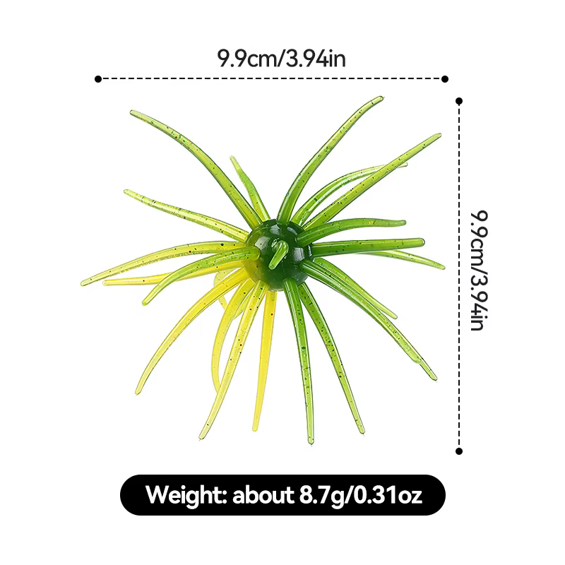 Señuelo Flotante Weihe Erizo de Mar Bicolor – Minnow 10cm - imagen 4