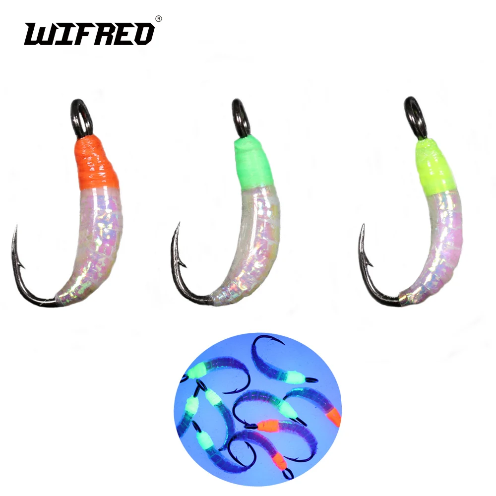 Moscas ninfa Flash Gliss Body Wifreo con anzuelo ojo grande - imagen 3