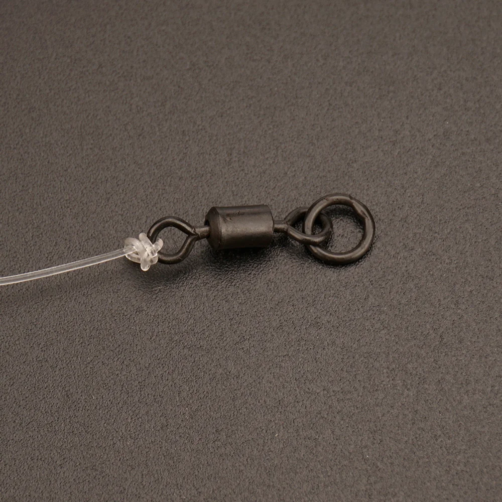 Hirisi AE044 anillas de cambio rápido con anzuelo sólido para carpa - imagen 4