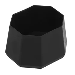 Capuchones de mango ABS para raquetas, negros, tamaño grande