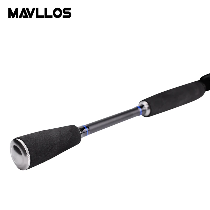 Mavllos caña de pescar giratoria telescópica acción rápida ultraligera - imagen 3