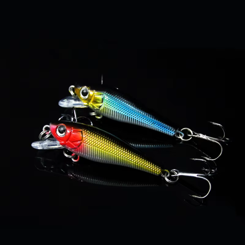 Señuelo Minnow artificial para lucio y lubina en agua dulce/salada