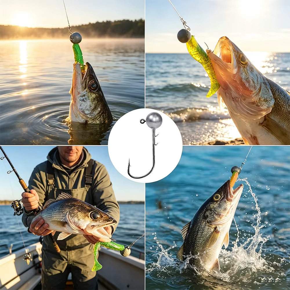 Presentación del set Proberos Ned Rig Jig Hook con embalaje