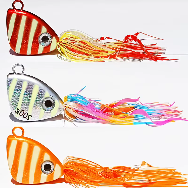 Señuelos Inchiku Jigging luminosos con ojos 3D – Cabeza de plomo