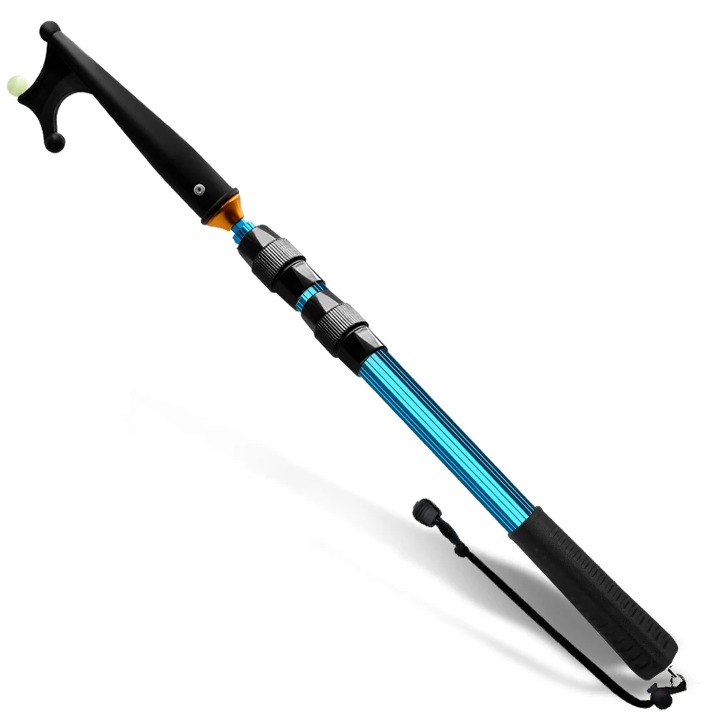 SANLIKE Gancho para barco telescópico luminoso de aluminio - imagen 3
