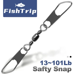 Snap Americano FishTrip – Barril giratorio doble seguridad