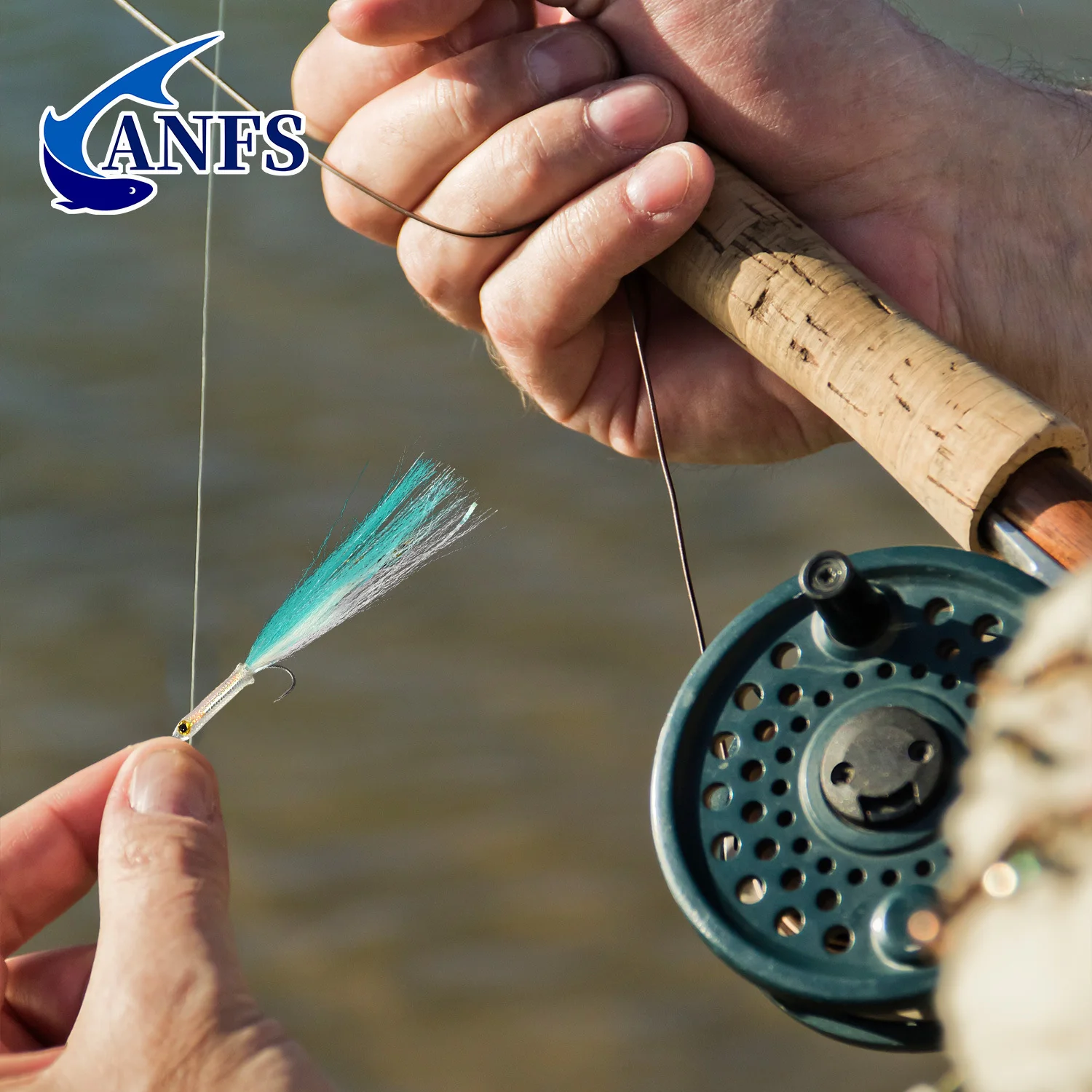 ANFS Big Gamer Steamer Señuelos para pesca con mosca de lubina - imagen 4