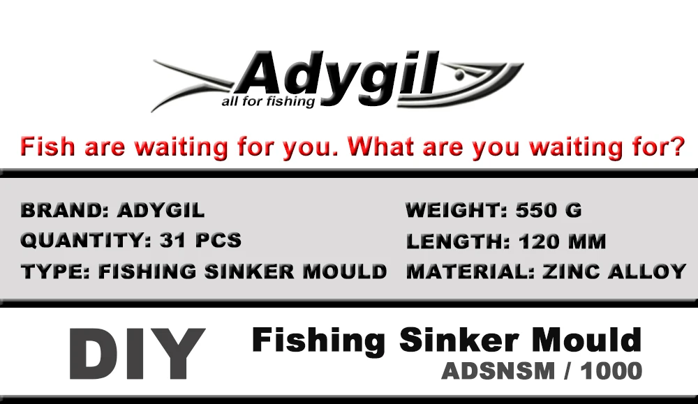 Molde para pesas de caída profunda ADYGIL