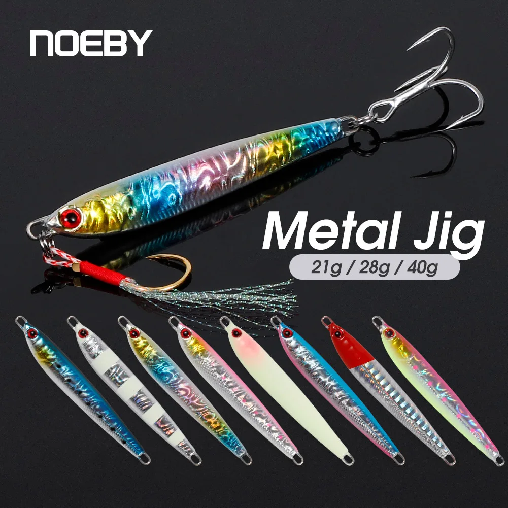 Noeby Metal Jig – Cuchara jigging mar 21-40g - imagen 3