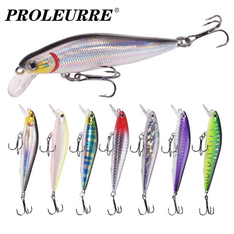 Minnow wobbler con hundimiento lento – Sistema magnético