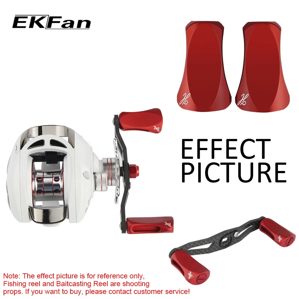 EKFan Perilla de Mango Mate para Carrete Baitcasting - imagen 3