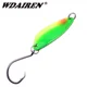 Señuelos cucharilla de lentejuelas con gancho para pesca - imagen 5